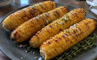 Как купили початки с ярко-зелеными листьями: делаю эту сочную кукурузу с карамельной корочкой — самая вкусная