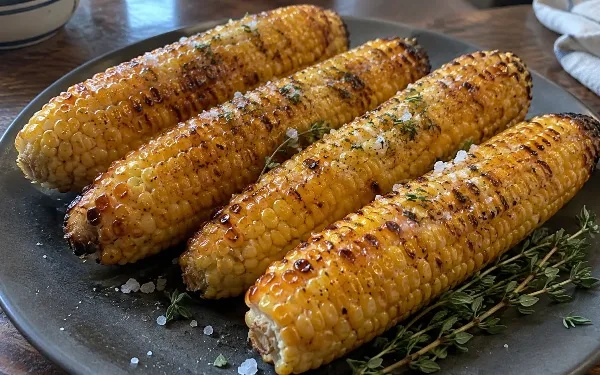 Как купили початки с ярко-зелеными листьями: делаю эту сочную кукурузу с карамельной корочкой — самая вкусная