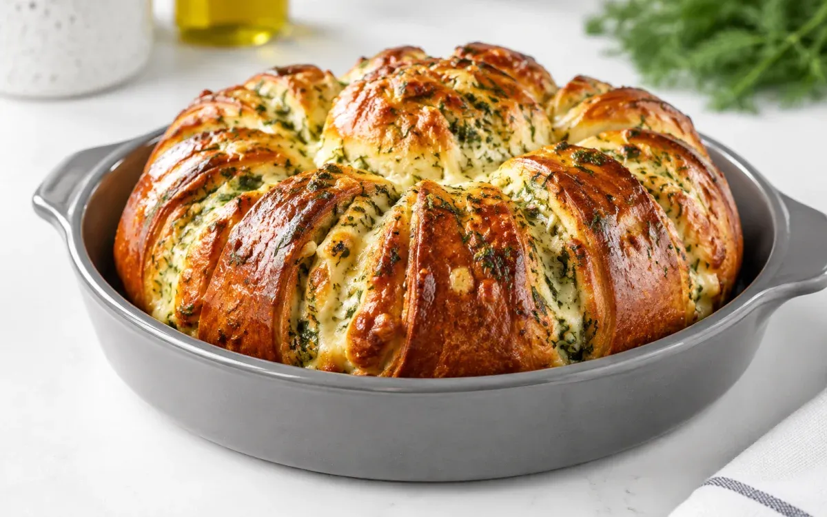 Ароматный хлеб «Ромашковый луг» с сыром, зеленью и без дрожжей — вкуснее любого пирога