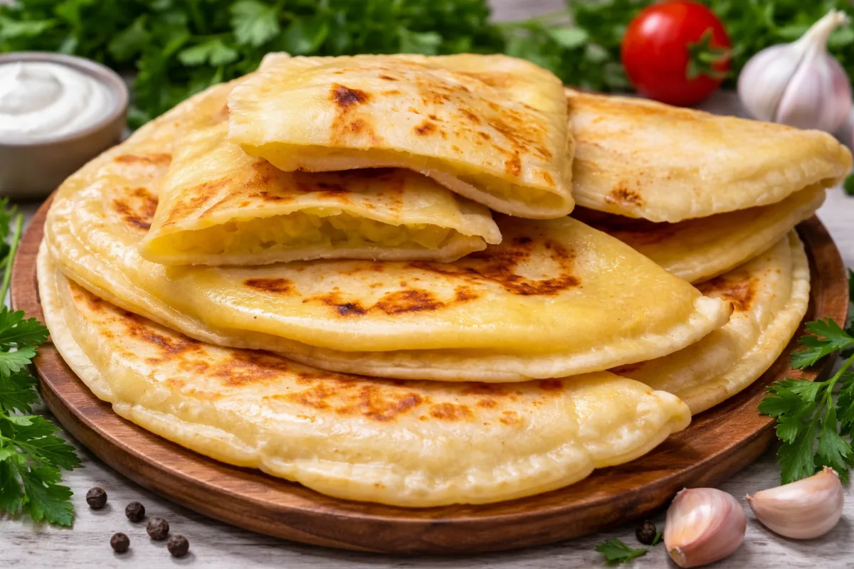 Жирным чебурекам не угнаться: готовлю кутабы, проще и вкуснее — тонкие, хрустящие, сочные и без капли масла