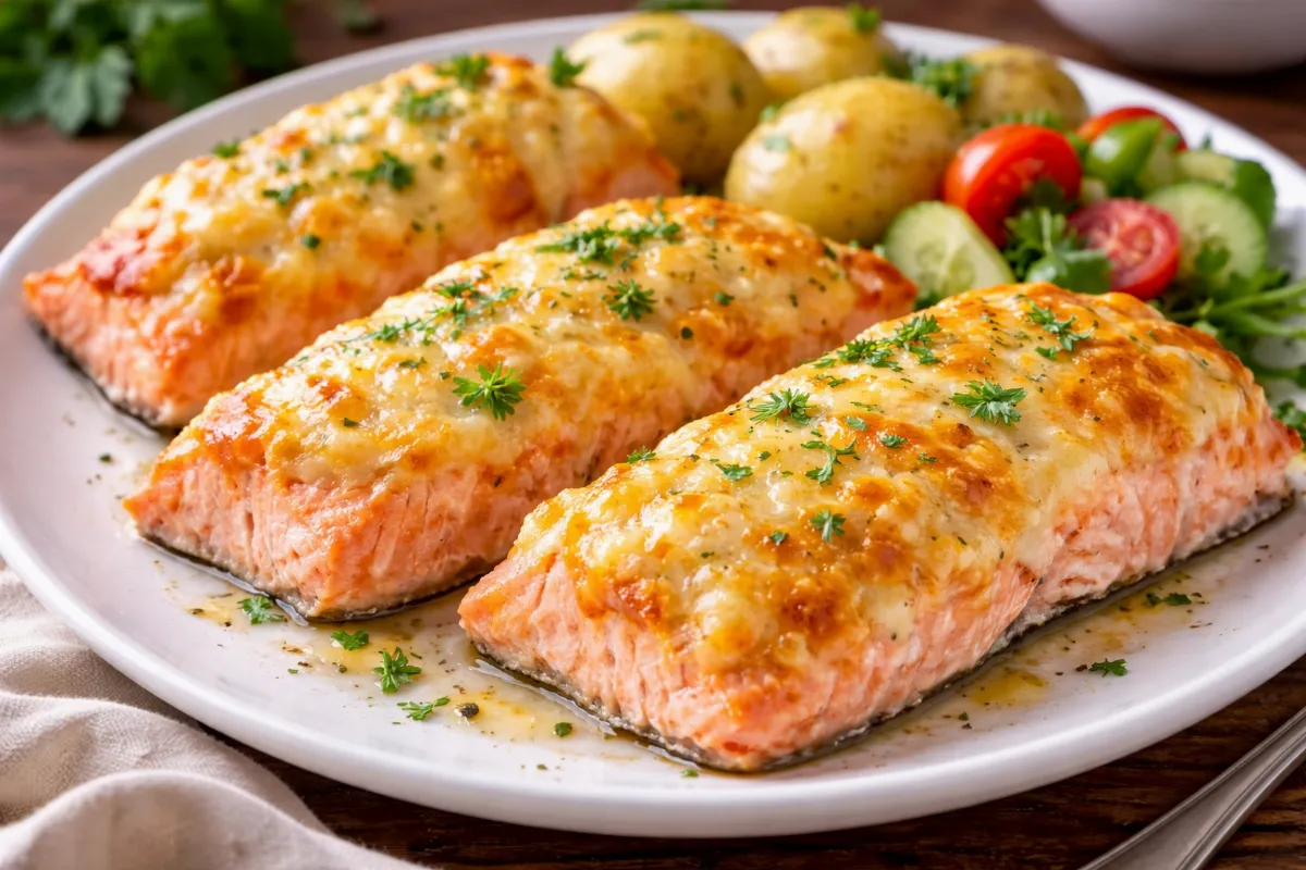 Нежнейшая горбуша в сырной шубке: просто, вкусно и очень эффектно. Готовлю родным на ужин — и все просят добавки