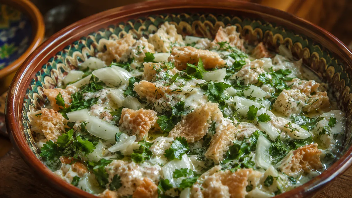Зачем для сочного таджикского курутоба нужна «вчерашняя» лепешка и как не превратить её в кашу