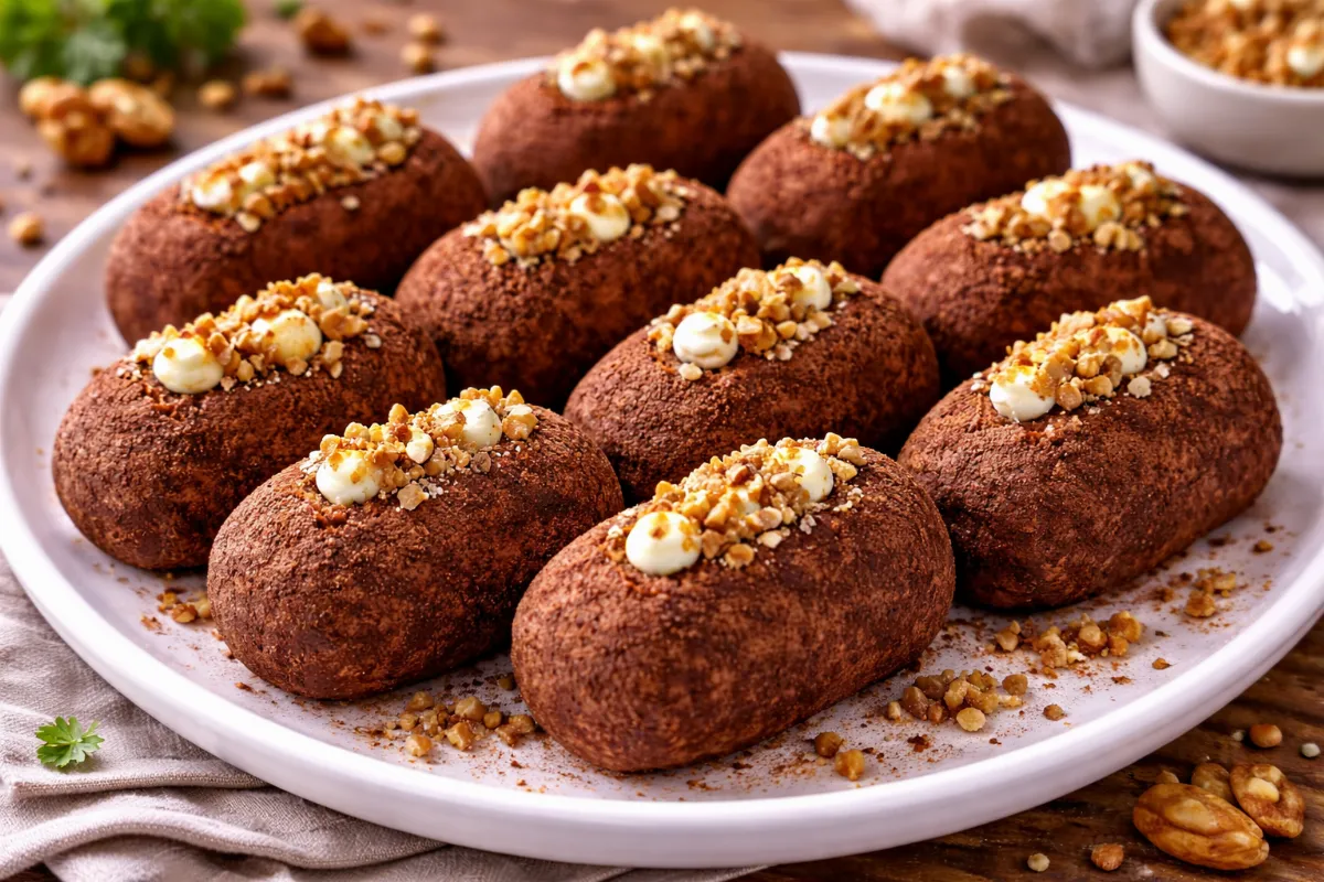 Вкус детства на вашей кухне: пирожное «Картошка» из печенья. Без выпечки, из 5 ингредиентов — десерт, который обожают дети и взрослые