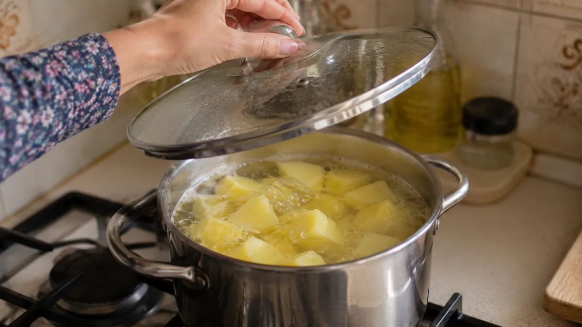 Варить картошку под крышкой или без: главное правило для идеального вкуса, а вы и не знали