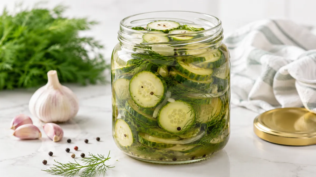 Закатываю огурцы по-французски с луком и маслом: хрустят как яблоки, а рассол пьют до дна