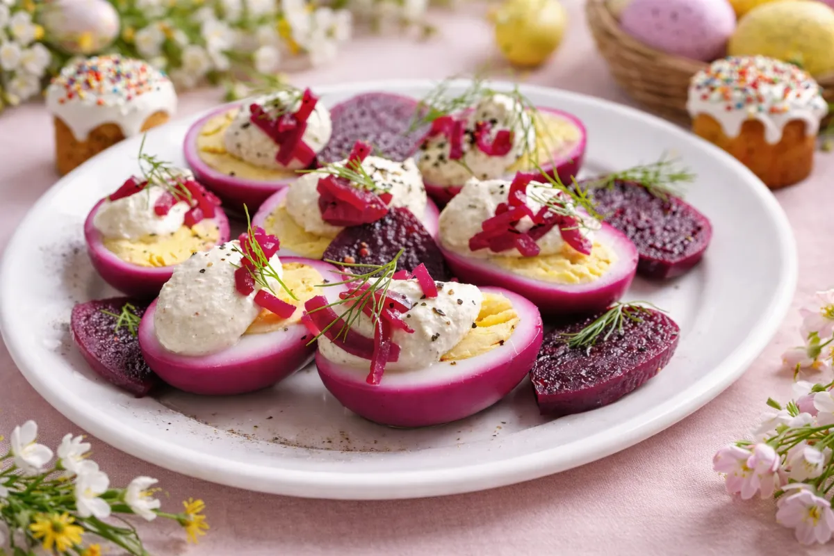 Яйца на Пасху не крашу, а мариную — новый хит закусок, не отличить от десерта: выглядят шикарно, готовятся просто