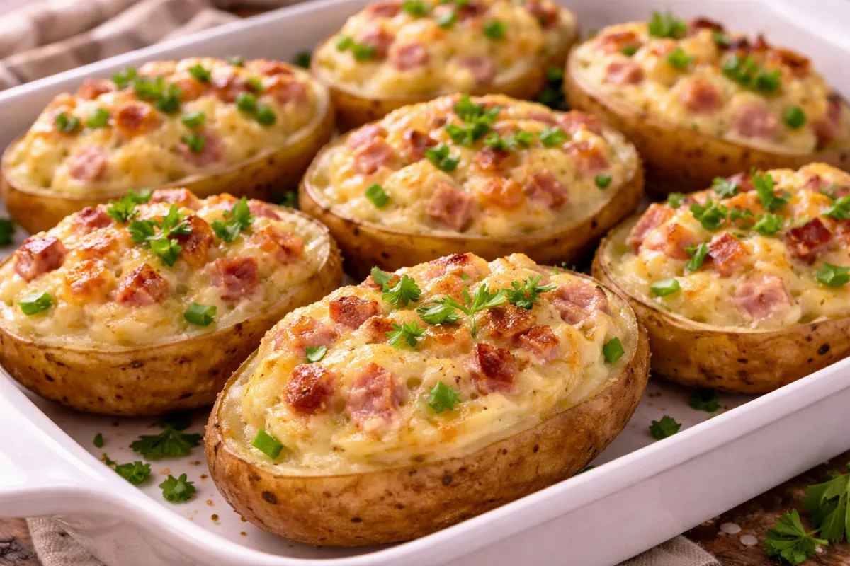 Хрустящие картофельные ракушки с ветчиной и сыром — восторг с первого укуса. Просто, вкусно, эффектно: рецепт для всей семьи