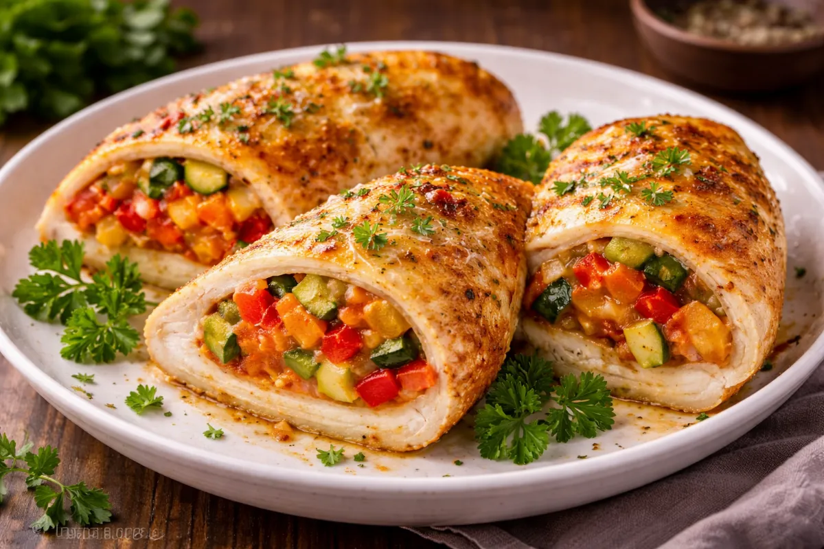 Куриное филе с начинкой — классика с изюминкой. Быстрый, вкусный и эффектный рецепт, способный украсить и будний ужин, и праздничный стол