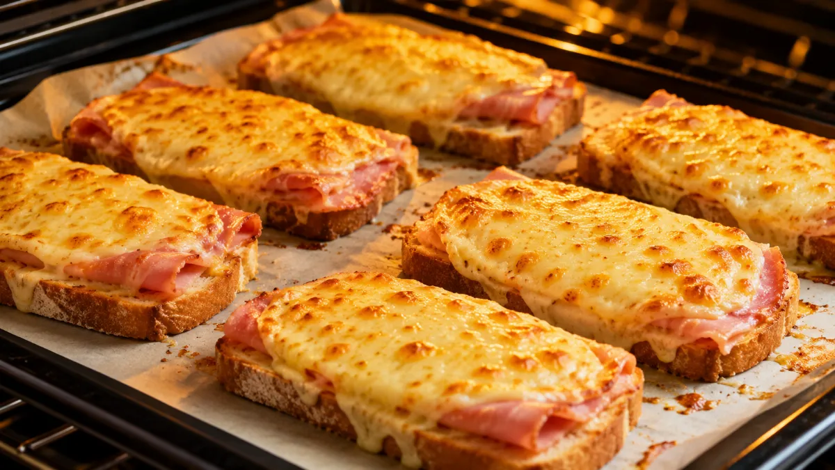 Вкусный завтрак без суеты: готовим утренние горячие бутерброды с ветчиной и сыром. Хрустящие и сытные — готовятся сами