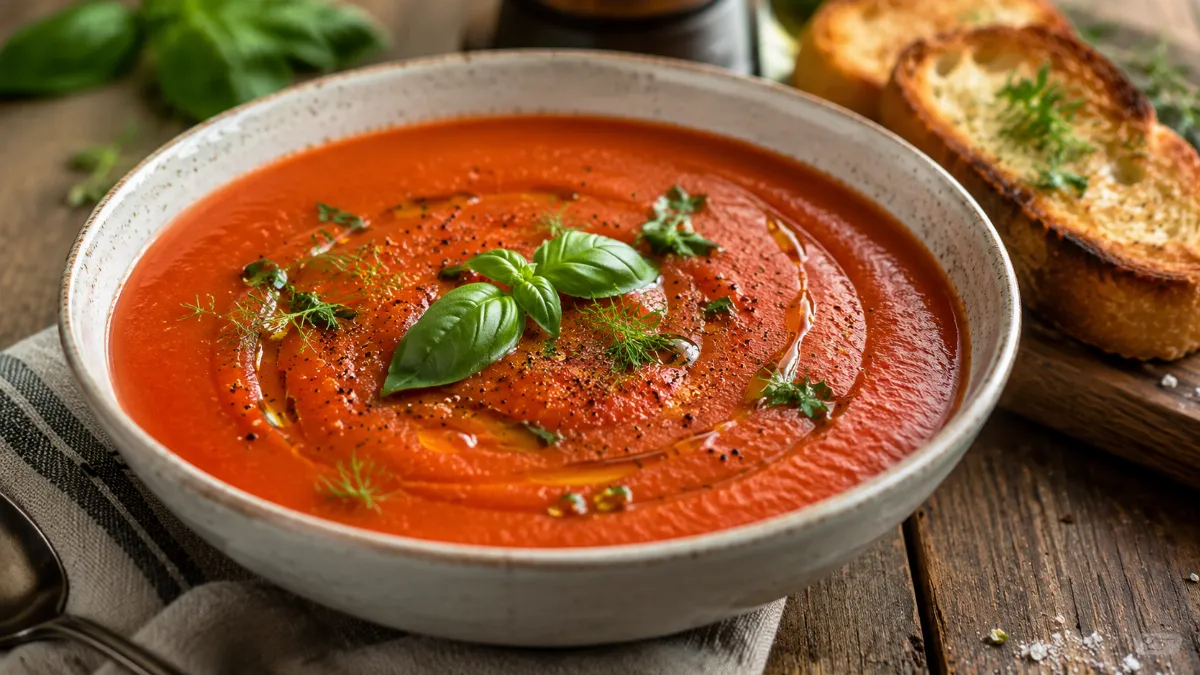 Томаты, травы и нежный вкус: готовим суп‑пюре, в котором каждый глоток удовольствие