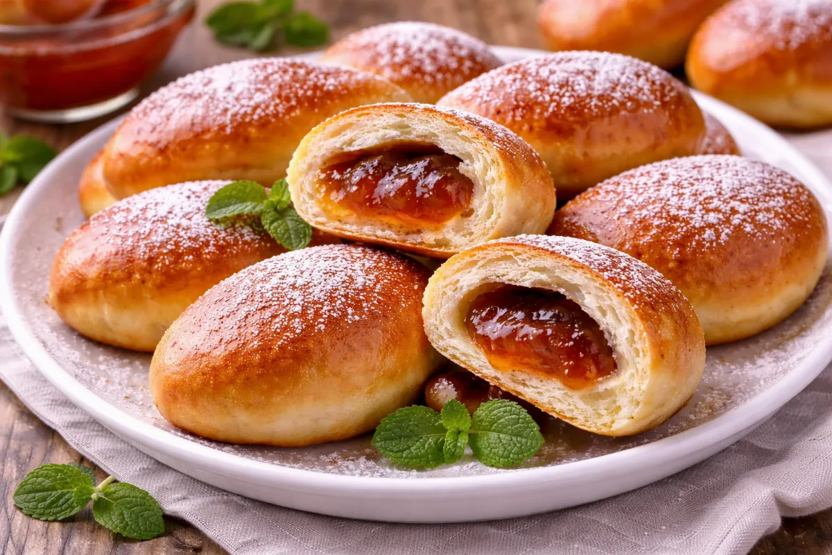 Румяные, пышные, ароматные: пирожки с повидлом из духовки. Легкий рецепт для семейного чаепития