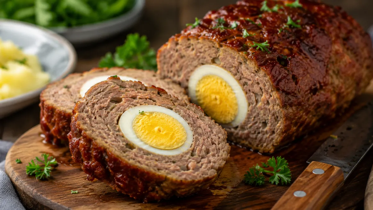 Эффектный, сытный и очень вкусный: мясной рулет с яйцом — блюдо, которое достойно стать главным на вашем столе