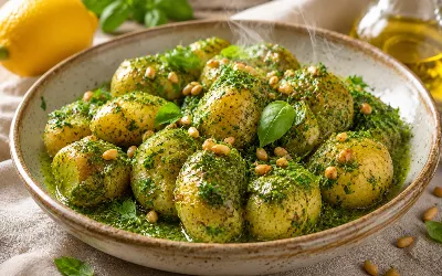 Всего 20 минут времени, а вкус как в ресторане: раскрываем главный секрет молодой картошки в зелёном соусе