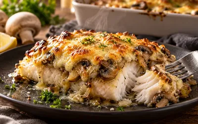 Больше никакой сухой рыбы: этот простой трюк с грибами сделает нежной даже самую бюджетную вырезку