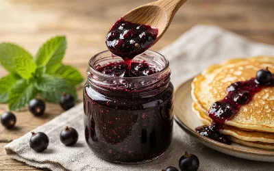 Аромат на весь дом, а вкус — просто космос: варим идеальное варенье из чёрной смородины