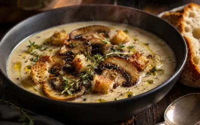 Будет вкуснее, чем в кафе: как из простых шампиньонов и картошки сварить ароматический суп-шедевр