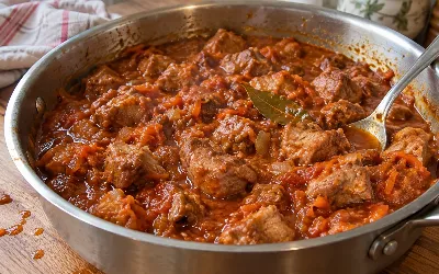 Макароны и гречку больше не подаю всухую: делаю простую свиную подливу, и любое блюдо съедается до последней ложки