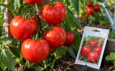 Дачники уже сметают с полок 3 лучших сорта томатов: на вкус — сочнее стейка, а плоды до 2 кг