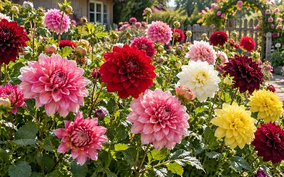 Как сохранить георгины зимой: выкапываем и храним правильно — 5 проверенных способов
