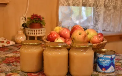 Лью сгущёнку в яблоки — нежное кремовое пюре на зиму вкуснее любого десерта: заменит варенье и крем для торта