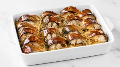 Сочнее жареной, ароматнее солёной и тает во рту: запеченная скумбрия с ароматом дымка