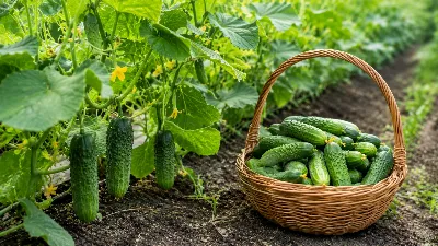 3 горсти под куст — огурцы не горчат ни в жару, ни в холод: сладкие и сочные без подкормок