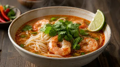 Обжигающе пряный и нежный: как приготовить настоящий малайский суп и не переварить креветки рассказываем здесь