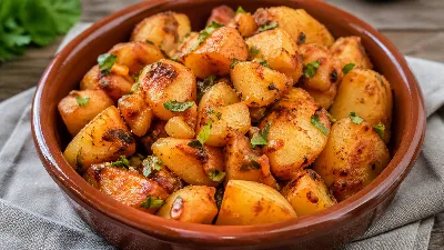 Ароматный картофель по‑андалузски: секрет средиземноморской кухни. Оливковое масло, паприка, чеснок — вкус, достойный ресторана