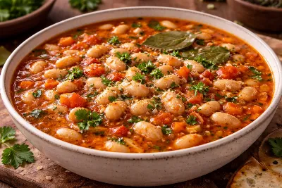 Соблюдаем вкусный пост: готовим фасоладу — ароматный постный супчик из фасоли с насыщенным вкусом