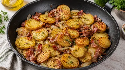 Теперь жарю картошку только по-польски: нежный вкус и золотистая хрустящая корочка — как из ресторана