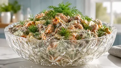 Салат «Пассажирский» все забыли, а это хит советских застолий: вкуснее скучных оливье и крабового