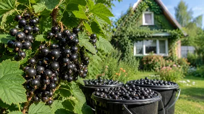 Любимая подкормка смородины в июне: удвоит урожай и сделает ягоды сахарными