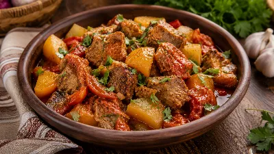 Чанахи со свининой за час: простой рецепт грузинского блюда, которое покорит всю семью
