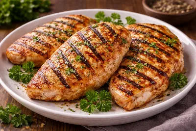 Нежные стейки из индейки на гриле: идеальный баланс вкуса и пользы. Ароматно, сытно и быстро — ваш ужин станет настоящим праздником