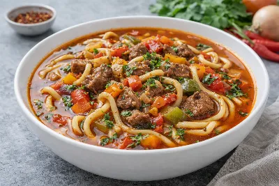 Секрет самого вкусного и наваристого лагмана: не суп, а кулинарный хит — просто добавляю этот сибирский ингредиент