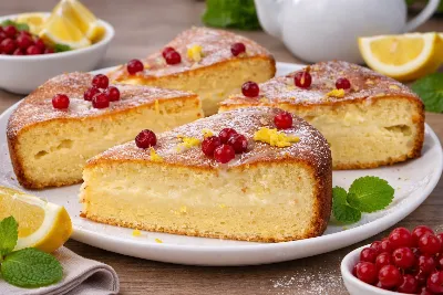 Умный пирог по вкусу как торт — мой кондитерский шедевр: крем сам оказывается посередине, хитрое тесто творит чудеса
