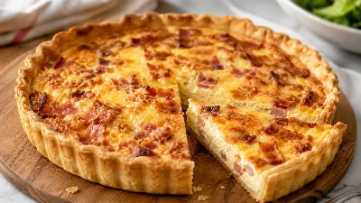 Французский шик на вашей кухне: готовим Киш Лорен — вкуснейший пирог, который впечатлит гостей