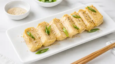 Не просто яичница, а искусство: тамагояки — нежный омлет на завтрак по-японски за 15 минут