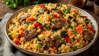 Простой приём меняет всё: заменяю перловку на кускус — и получаю блюдо с обалденным вкусом