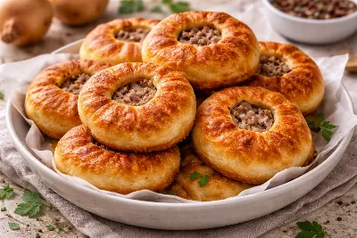 В пекарню больше ни ногой, готовлю сочные беляши с мясом у себя на кухне, всем на зависть