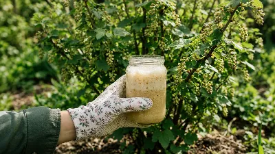 Цветет смородина? Срочно дайте ей этот «коктейль»: 3 г в горячую воду — и крупных сладких ягод будет не счесть