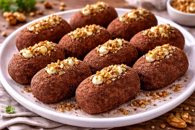 Вкус детства на вашей кухне: пирожное «Картошка» из печенья. Без выпечки, из 5 ингредиентов — десерт, который обожают дети и взрослые