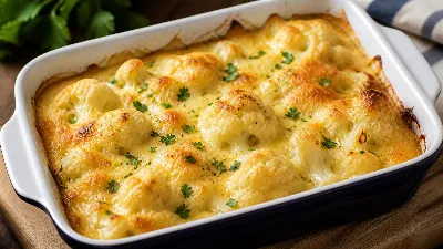 Здоровый обед без хлопот: цветная капуста с яйцом и сыром в духовке. Богата витаминами, низкокалорийна и невероятно вкусна — идеальный выбор для всей семьи