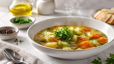 Никакой курицы и говядины, а сытнее, чем с мясом: ароматный суп-жиросжигатель, ем и худею к лету