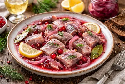 Хит скандинавской кухни без лишних хлопот: сельдь по-шведски, в нежном и пряном маринаде – обалденно вкусно
