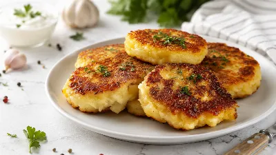 И мяса не надо: сочные драники с тягучей начинкой — сытнее, чем котлеты, готовлю за 20 минут