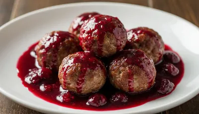 Откройте для себя новый вкус привычных фрикаделек: этот ягодный соус превращает обычное блюдо в гастрономический шедевр 