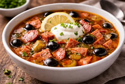 Солянка, которая согреет душу: готовим домашний обед с насыщенным вкусом
