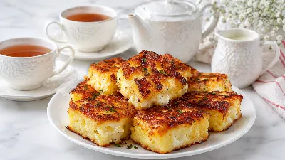 Хрустящая корочка, нежная середина и тягучий сыр: сытные «солнышки» вместо гренок на завтрак за 10 минут