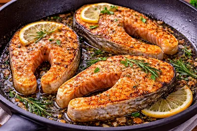Стейки из красной рыбы — готовим вкусно, как в дорогом ресторане. Пошагово о том, как добиться сочности и аппетитного вида за считанные минуты